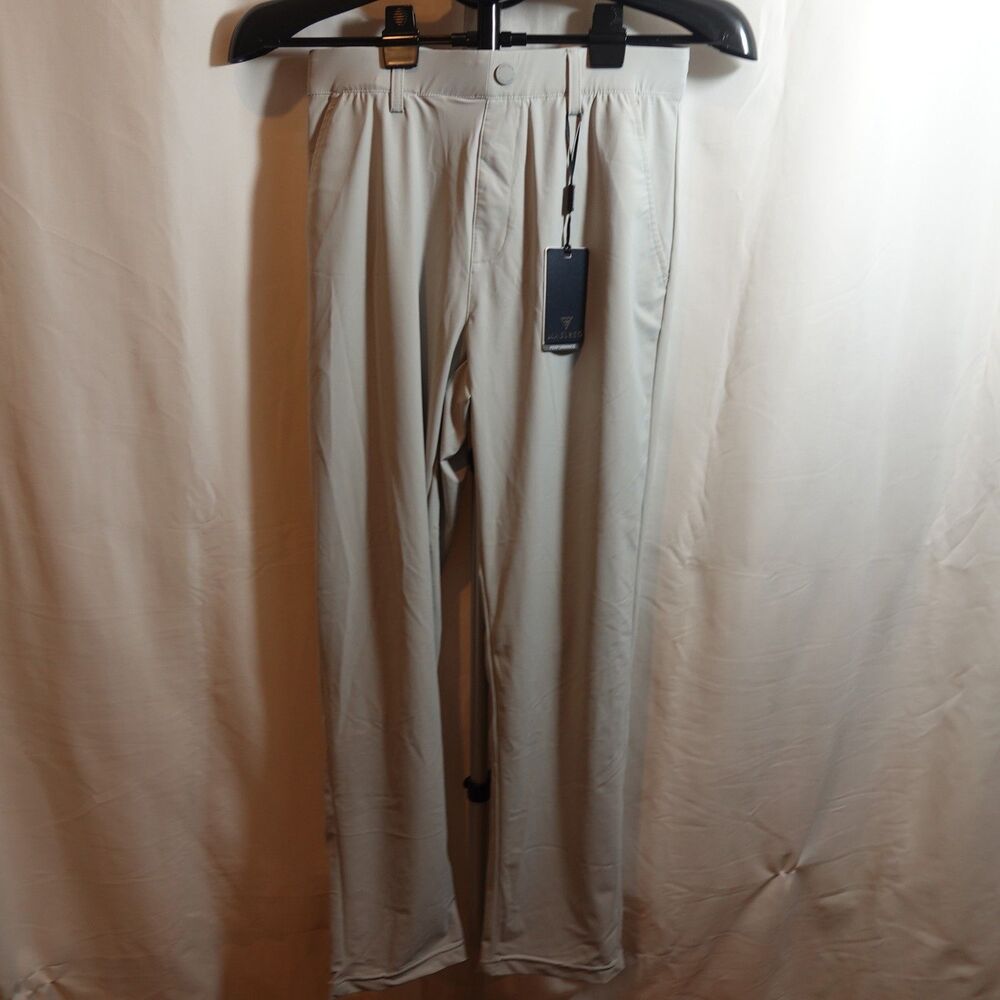 NWT Maelreg Proflex Performance Golf Pants Men SMALL 4-Way Stretch UPF30+